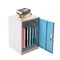 Metal Storage Locker Cabinet Steel Single-Door For Employee Office School 2* Key